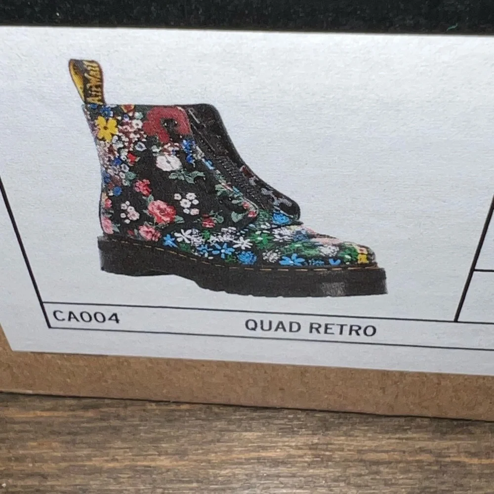 Platform Floral Doc Martens NO BOX - Picture 4 of 5